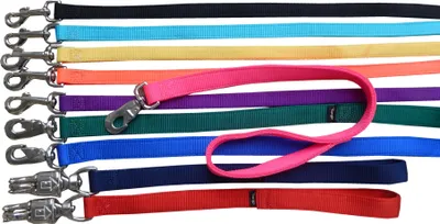 Produktbild von Hundeleine Prism Classic mit Handschlaufe aus starkem Nylon 1,9 cm breit, 120 cm lang in Dunkelblau