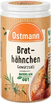 Produktbild von Ostmann Brathähnchen Gewürzsalz Streudose 50g