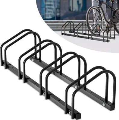 Image de Aopunly Support de vélo arrière Support multiple 4 vélos Noir en différentes tailles