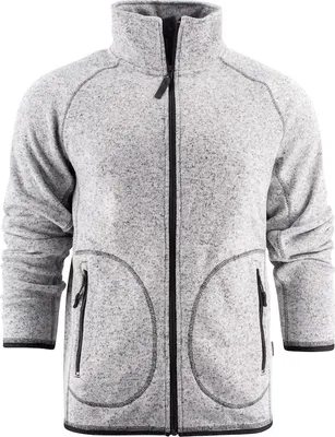 Produktbild von James Harvest Harvest Rich Hill Strickfleecejacke, schwer, Melangeeffekt, Innenseite gebürstet