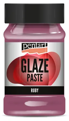 Zdjęcie produktu dla Pasta glazurująca Pentart Junior Paints 100 ml - rubinowy