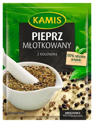 Obrázek produktu pro Kamis Mletý pepř s koriandrem Kořenící směs 15 G