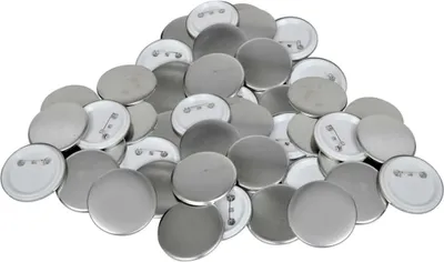Produktbild von "im Angebot" 500 Stk. Button-Teile 25 mm - Anstecknadeln CC2356