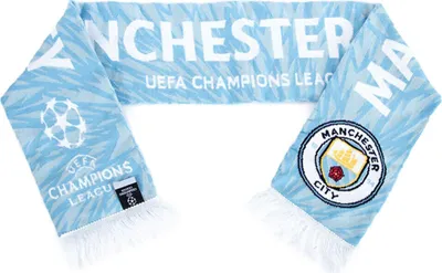 Produktbild von Manchester City FC - šála "UCL" TA12123 (jedna velikost) (modrá)