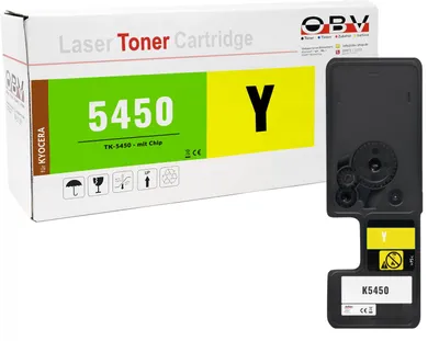 Produktbild von Kyocera TK-5450 kompatibler Toner Gelb - MA2600cfx MA2600cwfx PA2600cx