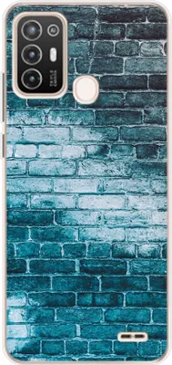 Produktbild von König Design Hülle kompatibel mit ZTE Blade A52 Kunststoff Soft Handyhülle - Handy Case Ziegelwand