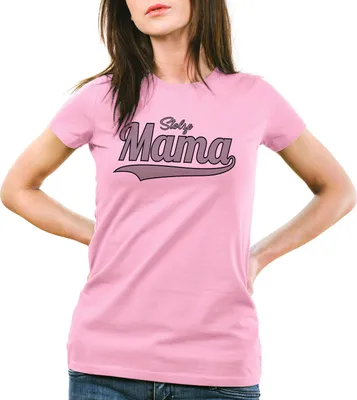 Produktbild von style3 Stolze Mama Damen T-Shirt, Farbe:Pink, Größe:L