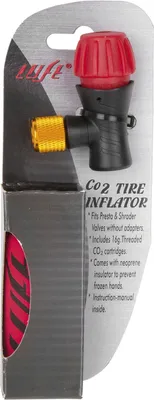 Produktbild von Dunlop CO2 Pumpe einstellbar mit Kälteschutzschicht, ohne Patrone, für französische, Auto- und Dunlop Ventile