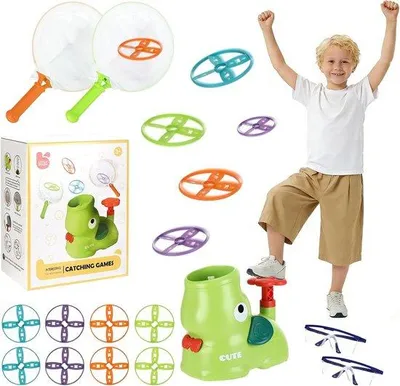 Produktbild von Fliegendes Scheibenspielzeug - sicher und langlebig - für Kinder von 3 bis 10 Jahren - ideal für Outdoor-Spiel
