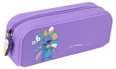 Immagine prodotto di CoolPack | Custodia in silicone Disney Stitch - Viola - Elegante e funzionale - Ideale per la scuola e i viaggi