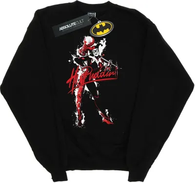 Image de DC Comics - "Hi Puddin" Sweat-shirt pour homme BI12353 (XL) (Noir)