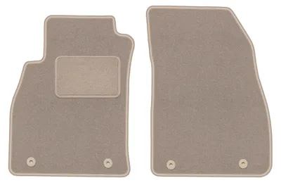 Immagine prodotto di Tappetini anteriori in moquette per Opel Insignia A 2008-2017 (berlina/station wagon/Grand tourer) – 2 pezzi, beige, su misura – Wielganizator LUX