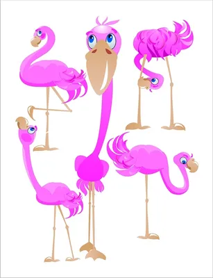 Produktbild von AG Design Wandstickers Flamingo, 65 x 85 cm