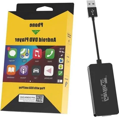 Image de Adaptateur pour écran de voiture Android, noir, Android 4.4.2 et versions ultérieures, mise en miroir
