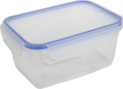 Produktbild von Aufbewahrungsbox - 18 x 13,5 cm - Transparent - Kunststoff - stapelbar - mit Deckel