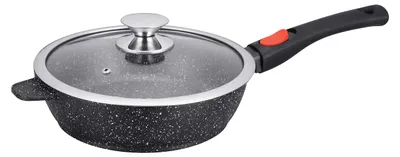 Zdjęcie produktu dla Kamberg – 0008027 – Patelnia z odpinanym uchwytem, 28 cm – Odlew aluminium – [brak dalszej informacji]