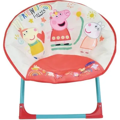 Produktbild von Peppa Pig Mond Sitz für Kinder, Faltbar, Metallstruktur, 47x54x45 cm, Ab 24 Monaten