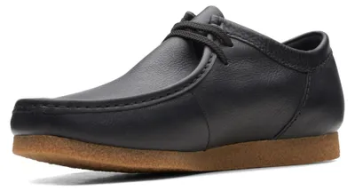 Produktbild von Clarks Herren Shacre Ii Run Oxford, Black Leather, 39.5 EU