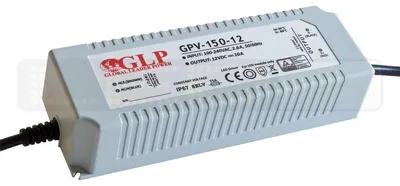 Image de Transformateur LED 150W 12,5A 12V Alimentation IP67 Transformateur étanche pour éclairage LED en bande