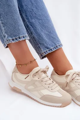 Obrázek produktu pro Dámské tenisky VINCEZA 11674 BEIGE velikost: 39