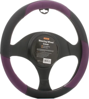 Produktbild von RIDEX 4791A0136 Lenkradbezug Ø37-39cm Violett Schwarz Lenkradhülle