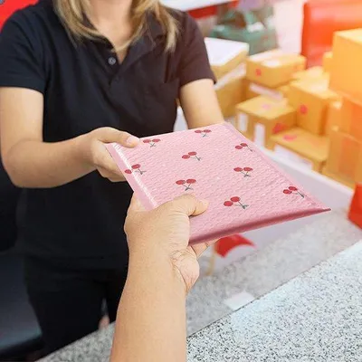 Produktbild von Famanu Luftpolstertaschen - 15,2 x 25,4 cm, rosa