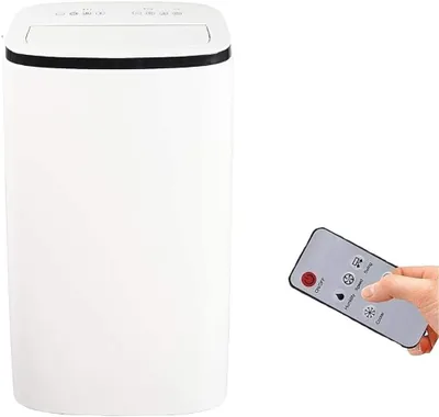 Produktbild von Jung AIR TV07 mobile Klimaanlage mit Fernbedienung, 4,1 KW, 14000BTU, 60dB, 24h-Timer, Entfeuchtungsfunktion, Klimagerät Mobil mit Abluftschlauch