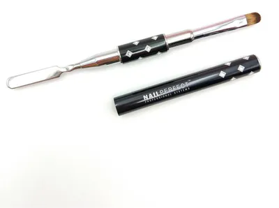Imagen del producto de Herramientas profesionales NailPerfect: pincel y espátula