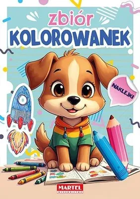 Produktbild von Malbuch mit Aufklebern – eine Sammlung für Kinder