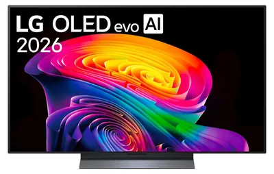 Produktbild von LG OLED evo AI OLED48C65LA, 121,9 cm (48"), 3840 x 2160 Pixel, OLED evo, Smart-TV, WLAN, Schwarz