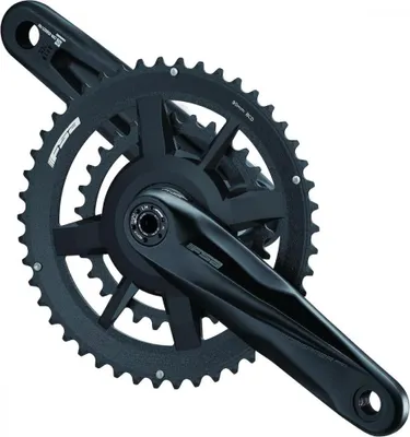 Immagine prodotto di Guarnitura FSA Gossamer Pro MegaExo AGX+ 172,5 mm Nero - rigida, leggera...