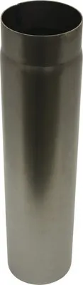 Produktbild von Ofenrohr Ø120 mm 1m eingezogen roh