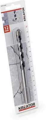 Zdjęcie produktu dla KREATOR KRT010409 - Wiertło do betonu 12x150 mm