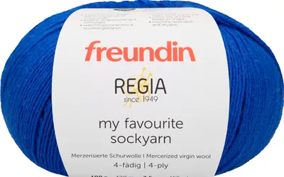 Produktbild von Regia my favourite sockyarn, 4-fädig, 100 g Farbe 00053