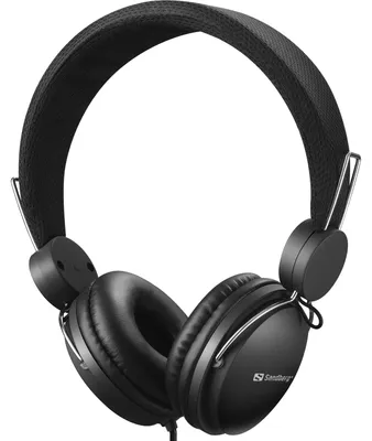 Zdjęcie produktu dla Sandberg 126-34, Przewodowa, Połączenia/muzyka, 20 - 20000 Hz, 120 g, Zestaw słuchawkowy, Czarny