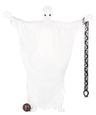 Produktbild von Gespenst Geist Kostüm für Erwachsene Gr. M/L, Größe:L
