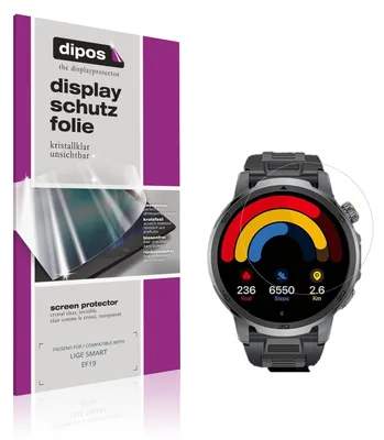 Produktbild von 6x Schutzfolie für LIGE SMART EF19 klar Displayschutzfolie Folie Display Schutz dipos