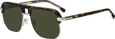 Zdjęcie produktu dla Hugo Boss BOSS 1752/S Havana, okulary przeciwsłoneczne dla mężczyzn, kolor: palladium, wymiary: 59/17/150