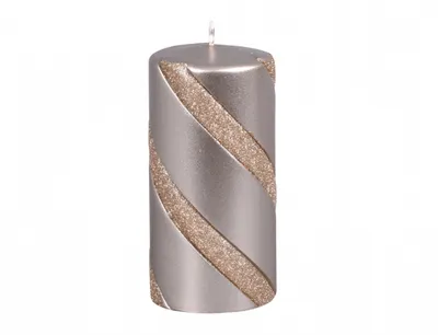 Image de VELLA Bougie de Noël d7x14cm