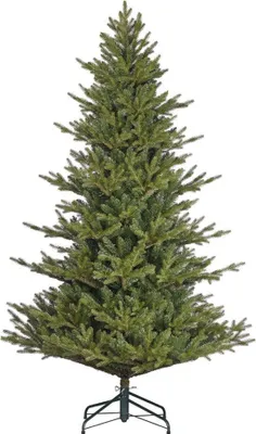 Productafbeelding van Kerstboom, Meran, groen, hoogte 230 cm, diameter 137 cm - zwarte doos