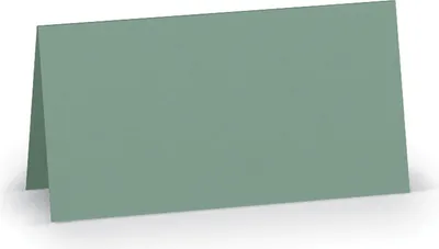 Produktbild von RÖSSLER 16403067 Tischkarte Paperado - 10 x 10 cm, 220 g/qm, eucalyptus gerippt