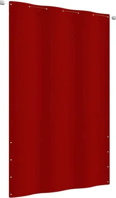 Obrázek produktu pro Balkonová zástěna červená 140 x 240 cm oxfordská látka