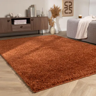 Zdjęcie produktu dla Volero - Dywan z długim włosiem – Wish Terracotta - 140x200cm