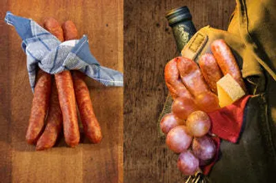 Produktbild von Weinstangerl 150g (neue Rezeptur), Rohwurst, Knacker, heiß & kalt ein Genuß