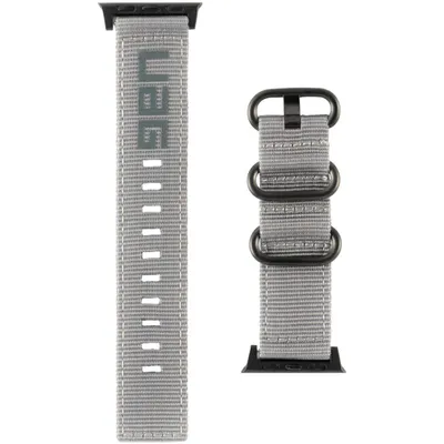 Zdjęcie produktu dla Urban Armor Gear 19149C114030, Band, Smartwatch, Szary, Apple, 40 / 38, Nylon, Stal nierdzewna