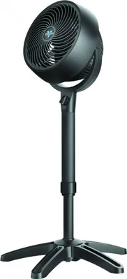 Image de Vornado 683 Ventilateur sur pied compact - Ventilateur réglable en hauteur noir 42dB 48W