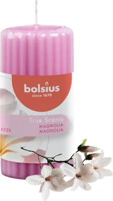 Zdjęcie produktu dla Bolsius Świeca Magnolia - True Scents, 33H Palenia