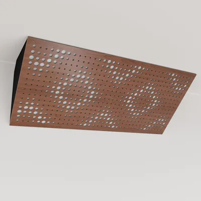 Immagine prodotto di Confezione da 2 – Trappola acustica angolare stretta con rivestimento in velluto | 23x50x10 cm | Riflessione - Isolamento acustico | [REBAT (Horizont) - Noce | Bianco]