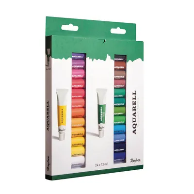 Produktbild von Rayher Aquarellfarben farbsortiert