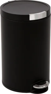 Produktbild von EKO - Artistic Treteimer 20 Liter - Stainless steel Plastic - Matt Schwarz